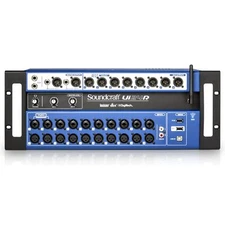 Ui24R Rack-Mountable Laptop or Tablet-Controlled 24 input Digital Audio Mixer