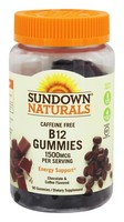 Sundown Naturals - Vitamin B12 Gummies Caffeine Free Chocolate & Coffee 1500 on sale Sundown Naturals - Vitamin B12 Gummies Caffeine Free Chocolate & Coffee 1500 on sale