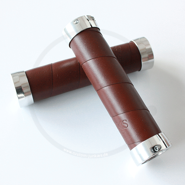 Brooks Slender Leather Grips | black, brown, honey | eBay