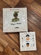 Babyletto Muslin Swaddle Blanket  Quilt 50"x50" Women in History Organic Cotton