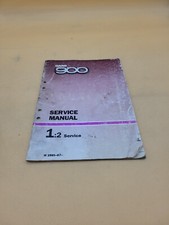 1985- 87 SAAB 900 1:2 SERVICE SHOP REPAIR MAINTENANCE GUIDE MANUAL BOOK 