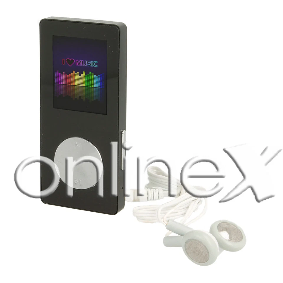 Reproductor MP4 Video Radio FM de 8GB Media Player Negro Entrega 48/72H a2956 - Imagen 2 de 3