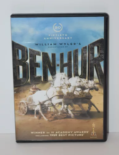 BEN-HUR / 50th ANNIVERSARY EDITION - DVD - CHARLTON HESTON /1959/REMASTERED