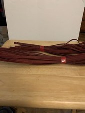 RAWLINGS/TANNERS PREMIUM LEATHER GLOVE LACE 1/4" BY 72" MAROON DOZEN 