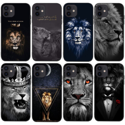 Cool Lion Animal Case For iPhone 15 14 13 12 11 Pro Max Plus Mini XR XS X  SE