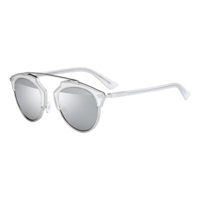Christian Dior Silver Sunglasses DIOR EYEWEAR CDior B3U cat-eye silver-tone and acetate  main image 3