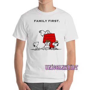 Peanuts Family First Snoopy House Olaf Spike Andy Funny Gift White T Shirt S 6xl Ebay