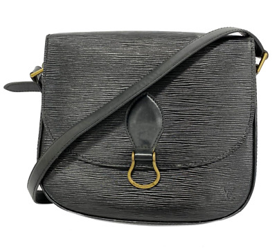 Authentic LOUIS VUITTON Epi Saint Cloud GM Noir M52192 Authentic LOUIS VUITTON Epi Saint Cloud GM Noir M52192