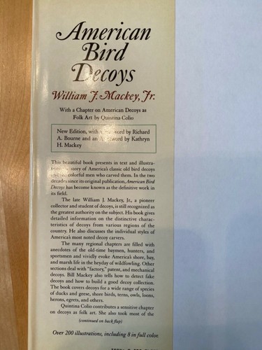 American Bird Decoys by William J. MacKey Jr. - new edition - 第 5/10 張圖片