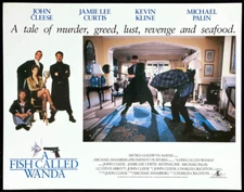 FISH CALLED WANDA Orig Movie Lobby Card Poster Kevin Kline John Cleese Comedy