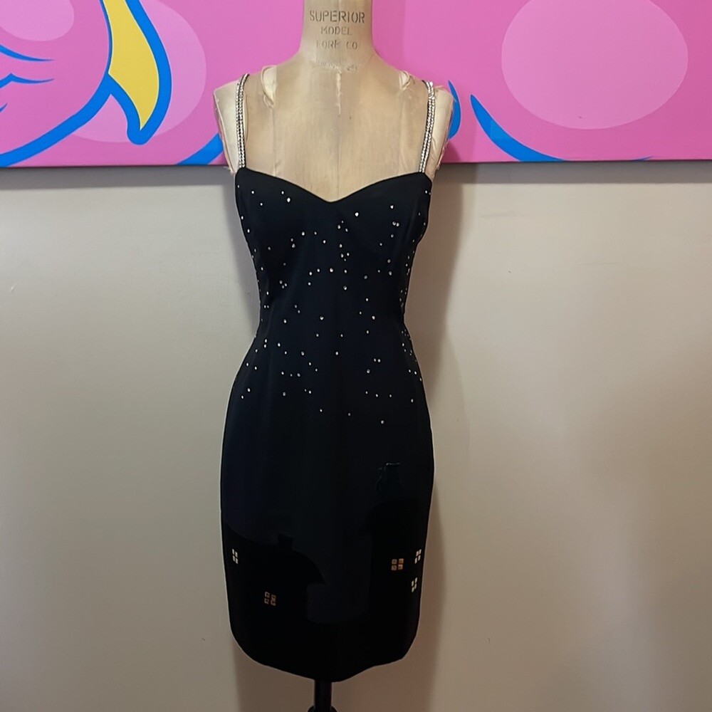 Moschino House Cat Embroidered Blazer and Dress image 10