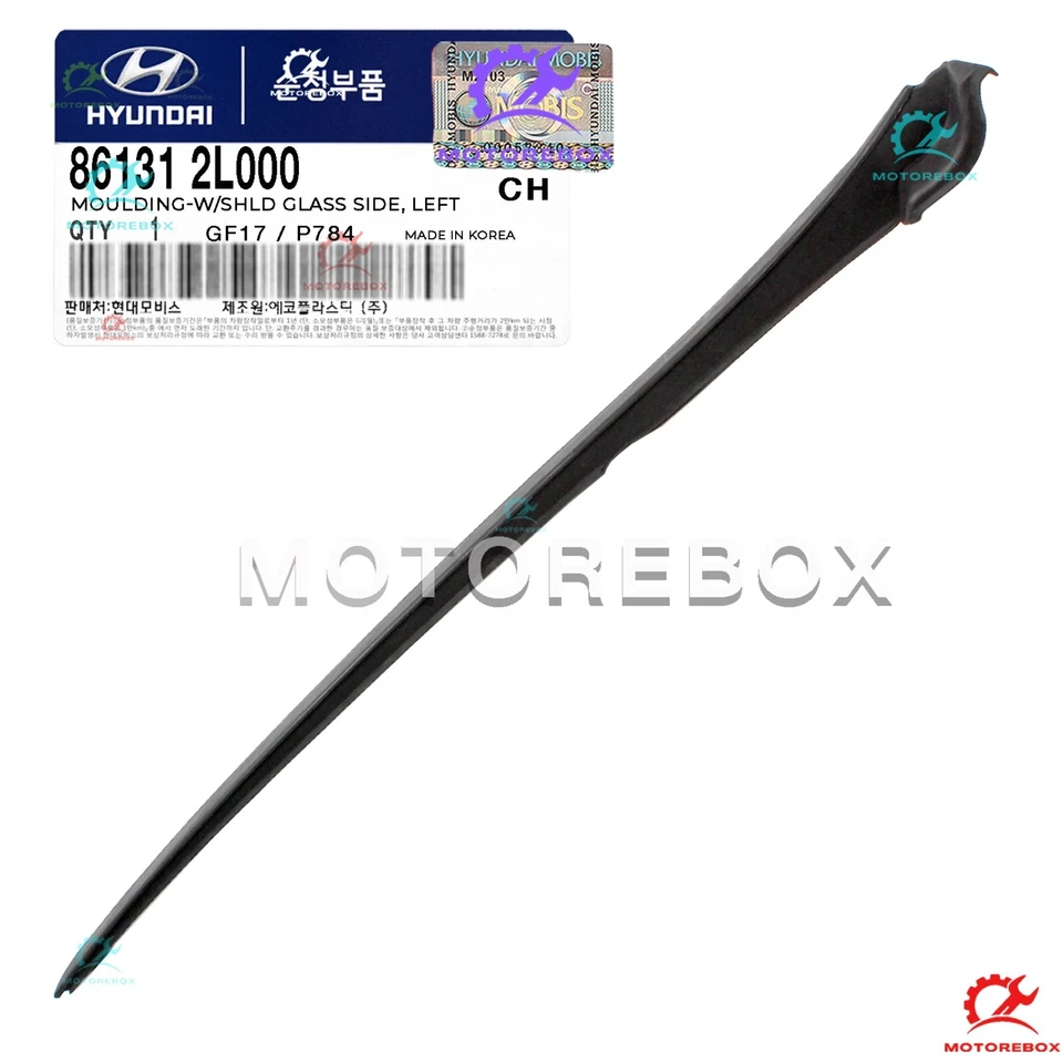 ✅GENUINO✅ Moldura de pilar de parabrisas izquierda para Elantra Touring 2009-12 861312L000 Foto 4 de 4