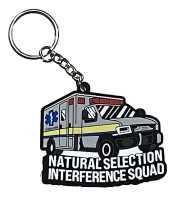 Funny/Joke - Ambulance, EMT, EMS, Paramedic Keyring, Key Chain.