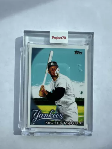 2021 Topps Project 70~2010 Mickey Mantle #451~ By Matt McCormick PR:1,409