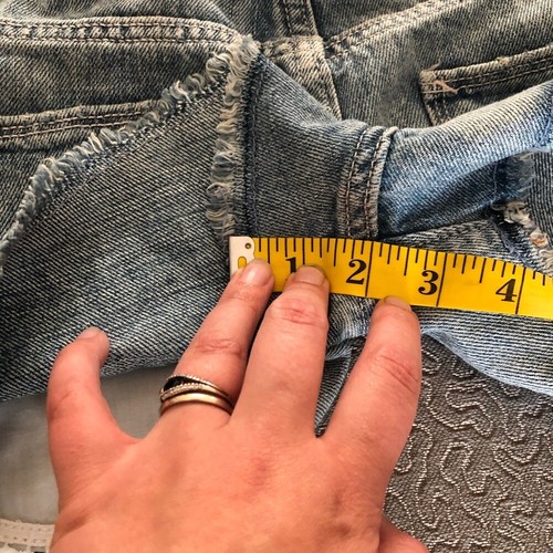 Old Navy Girl’s Lace Pocket Short Overalls: L - Picture 6 of 9
