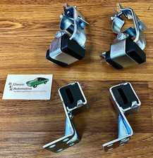 1970-1974 Camaro Dual Exhaust Hanger Kit Oe-style 4pc Set Gm F-body Zinc Plated 1970-1974 Camaro Dual Exhaust Hanger Kit Oe-style 4pc Set Gm F-body Zinc Plated