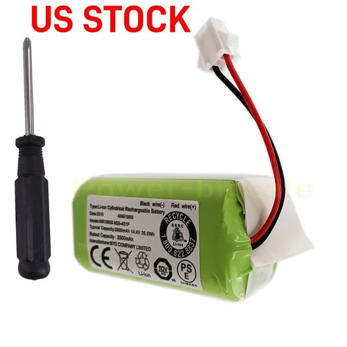 Trade-Shop Li-Ion Akku 14,4V 3400mAh für Eufy RoboVac 11c, 12, 15T, G10