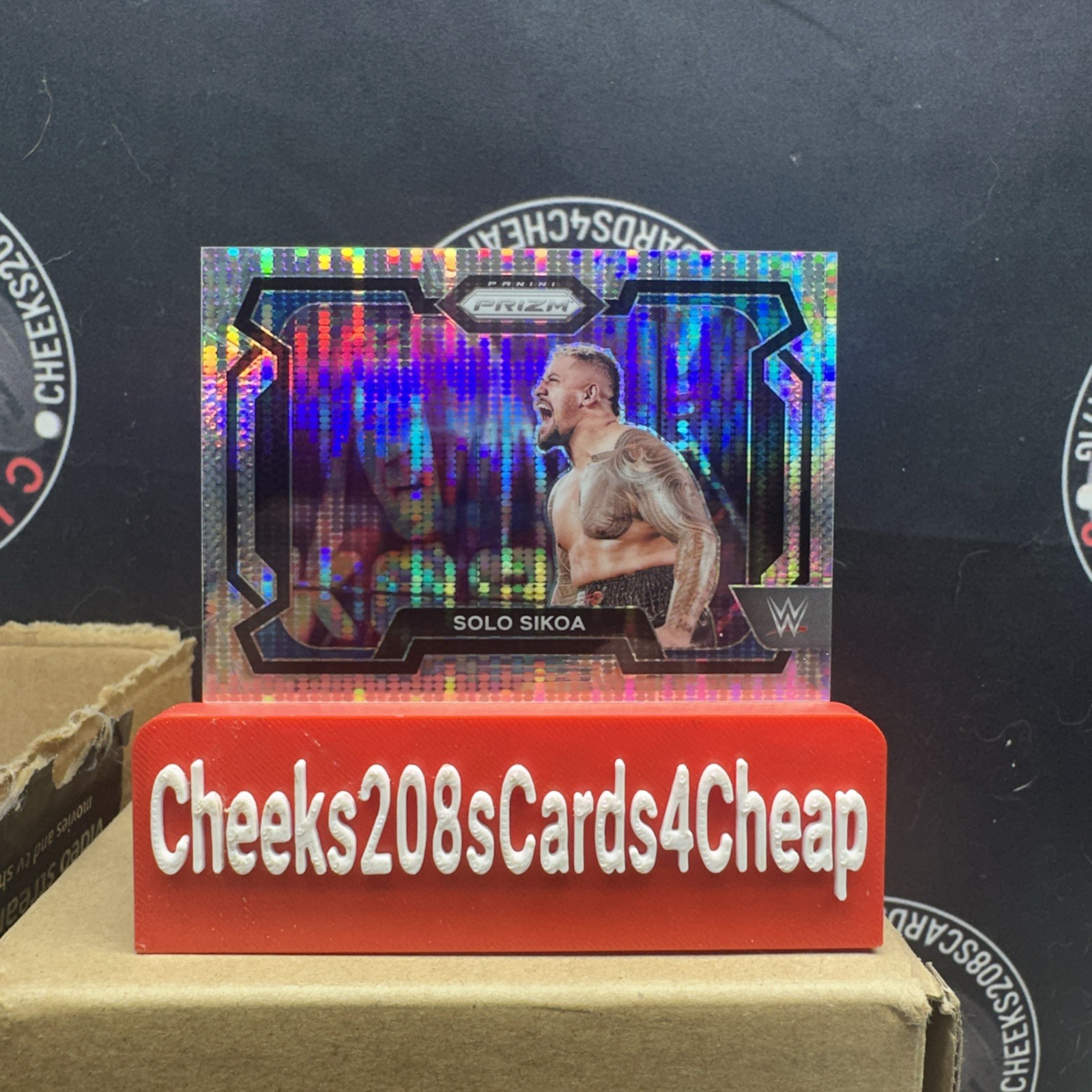 Solo Sikoa 475/499 2024 Prizm WWE Wrestling Pulsar Prizm