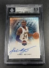 KOBE BRYANT 2012 PANINI PAST PRESENT MODERN MARKS AUTO BGS 8.5 10 LAKERS NBA HOF