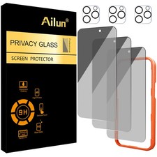 Ailun 3 Pack Privacy Screen Protector for iPhone 16 Pro Max 6.9 inch  3 Pack C