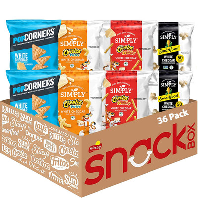 White Cheddar Snacks Favorites Variety Pack (Pack of 36)