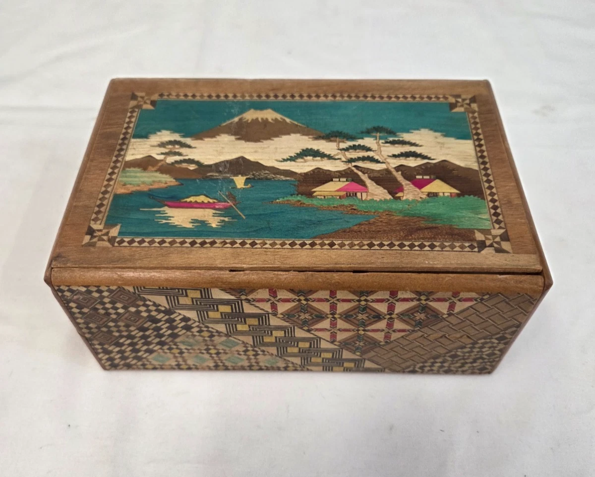 Japanese Wood Box In Collectible Japanese Boxes (1900-Now) for