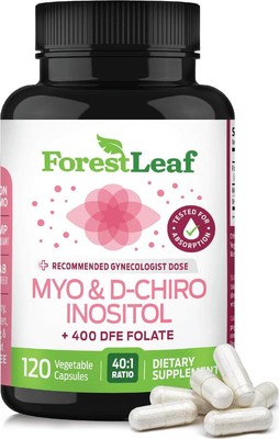 Myo-Inositol and D-Chiro Inositol Supplement for Women's Health | Fertility | |
