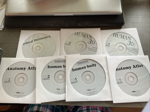 HUMAN 3-D ANATOMY AND PHYSIOLOGY 7 CD ADVANCED EDITION Vintage PC Software - Bild 5 von 5