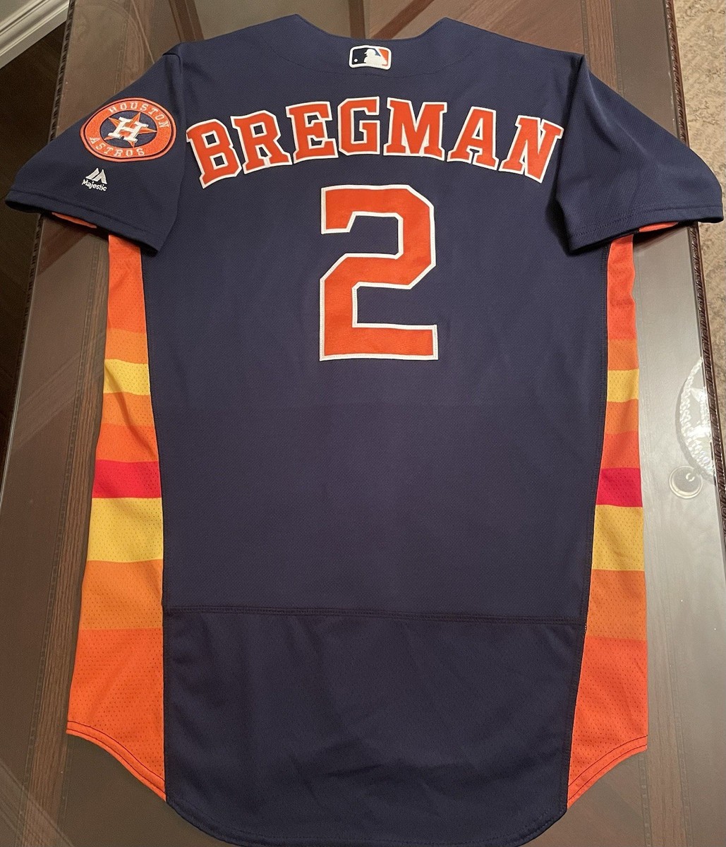 Alex Bregman #2 Houston Astros Authentic On-Field Majestic