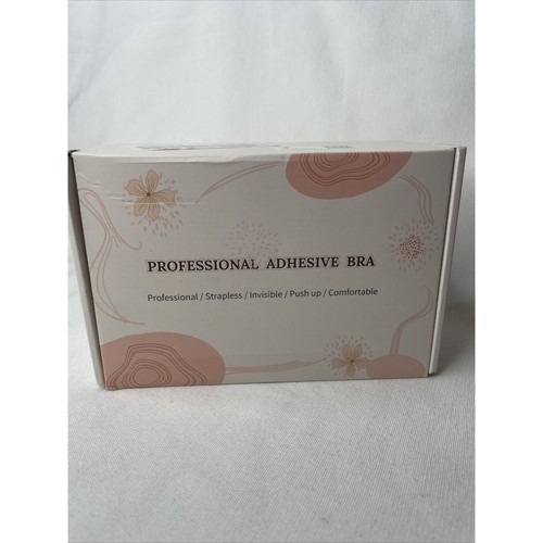 Professional Adhesive Women's Adhesive Nipple Bra Black And Nude Size: B NWT