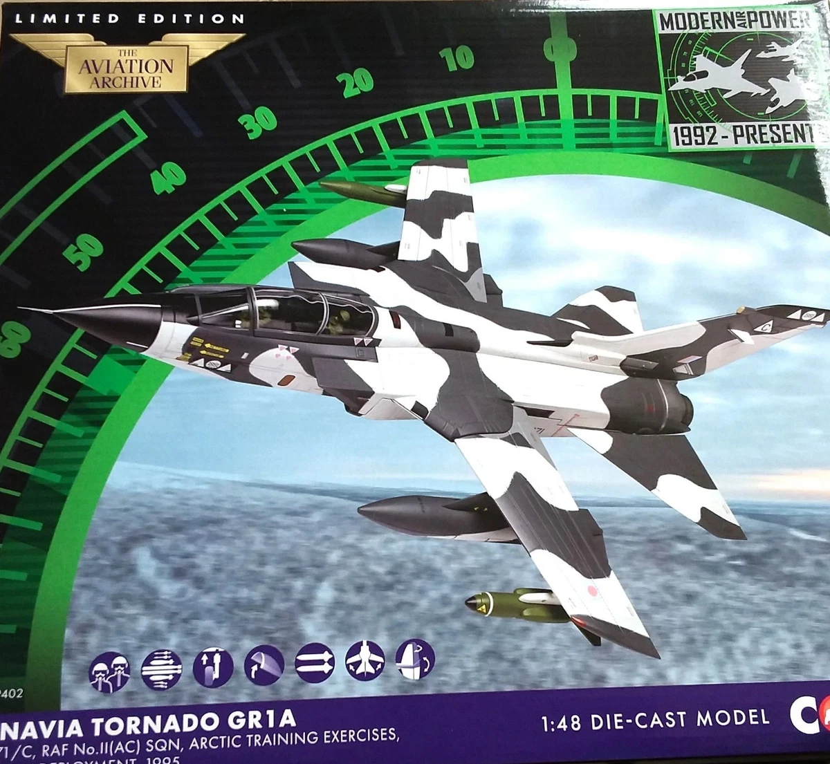 Avion De Chasse Panavia Tornado IDS (Italie) - 1/72 - Modèle Réduit Die-cast Métal Neuf