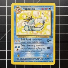 Vaporeon #28 Prices | Pokemon Jungle | Pokemon Cards