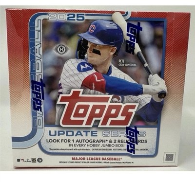 2025 Topps Update Hooby Series Jumbo Box SEALED NEW