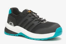 Cat Streamline 2.0 ASTM Composite Toe Women's Safety Shoe Black/Teal Size 7