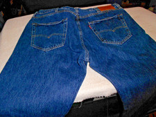 VINTAGE mens LEVIS 501 BUTTON FLY 5 pocket blue denim jeans 30 x 30 Actual 