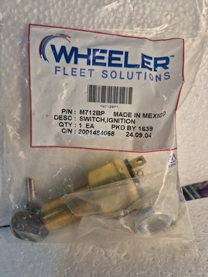 Cole Hersee M712-BP Universal Marine Ignition Switch 12VDC 4 Position