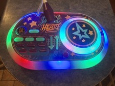 eKids Karmas World DJ Party Mixer Turntable Toy with Built in Microphone Works 