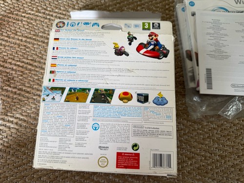 COMPLET BOITE JEU ET VOLANT NINTENDO MARIO KART WII PACK - Foto 8 di 9