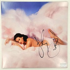 Katy Perry signed Teenage Dream Vinyl Album Cover autograph ~ Beckett BAS