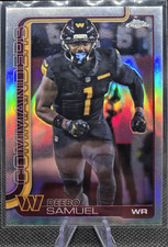 2025 Topps Chrome Deebo Samuel Refractor #294 Washington Commanders Football