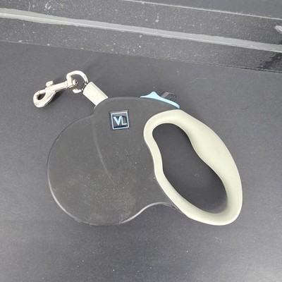 VL Retractable Dog Leash Black Gray Blue Nylon Tape Lead Pet Walking Dogs