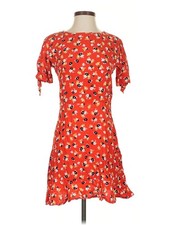 Faithfull the Brand Women Orange Casual Dress 4