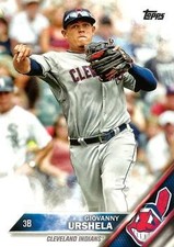 Giovanny Urshela 2016 Topps 467 Cleveland Indians Baseball Card