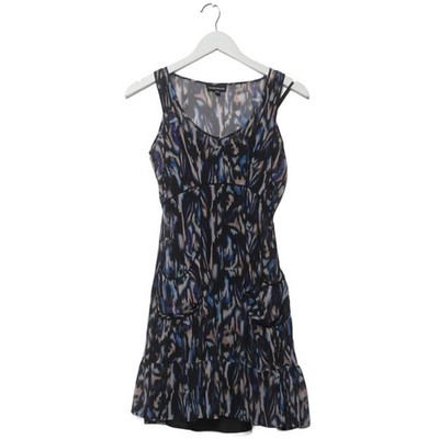 Warehouse, Kleid, Größe: 32, Schwarz/Blau/Mehrfarbig, Polyester, Sonstiges #spH