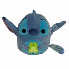 Squishmallows Disney Stitch w Frog 8 Plush Lilo Stitch NWT Stuffed Animal Toy