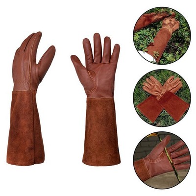 Dorn Proof Gartenhandschuhe Einfaches Werkzeug Schaffell Bequeme Bewegung