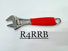Snap-on Tools New Red 6 Soft Grip Flank Drive Plus Adjustable Wrench Fadh6br
