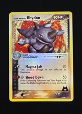 Team Magma's Rhydon 11/95 Team Magma vs Team Aqua Reverse Holo on eBay