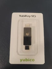 Yubico YubiKey 5Ci Two-Factor Authentication Security USB C Key