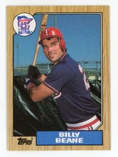 1987 Topps #114 Billy Beane RC NM-MT+ Moneyball